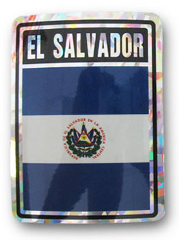 Buy El Salvador Reflective Decal | Flagline