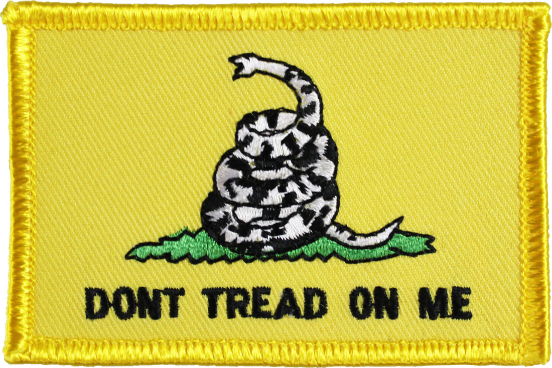 Buy Gadsden (Dont Tread On Me) Rectangular Patch