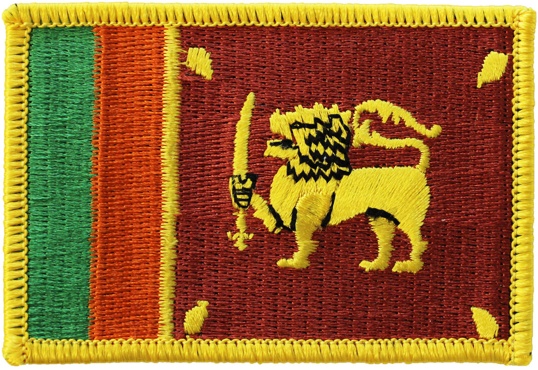 Buy Sri Lanka Rectangular Patch | Flagline