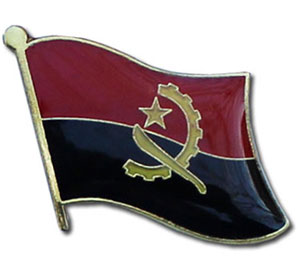 Buy Angola Flag Lapel Pin | Flagline