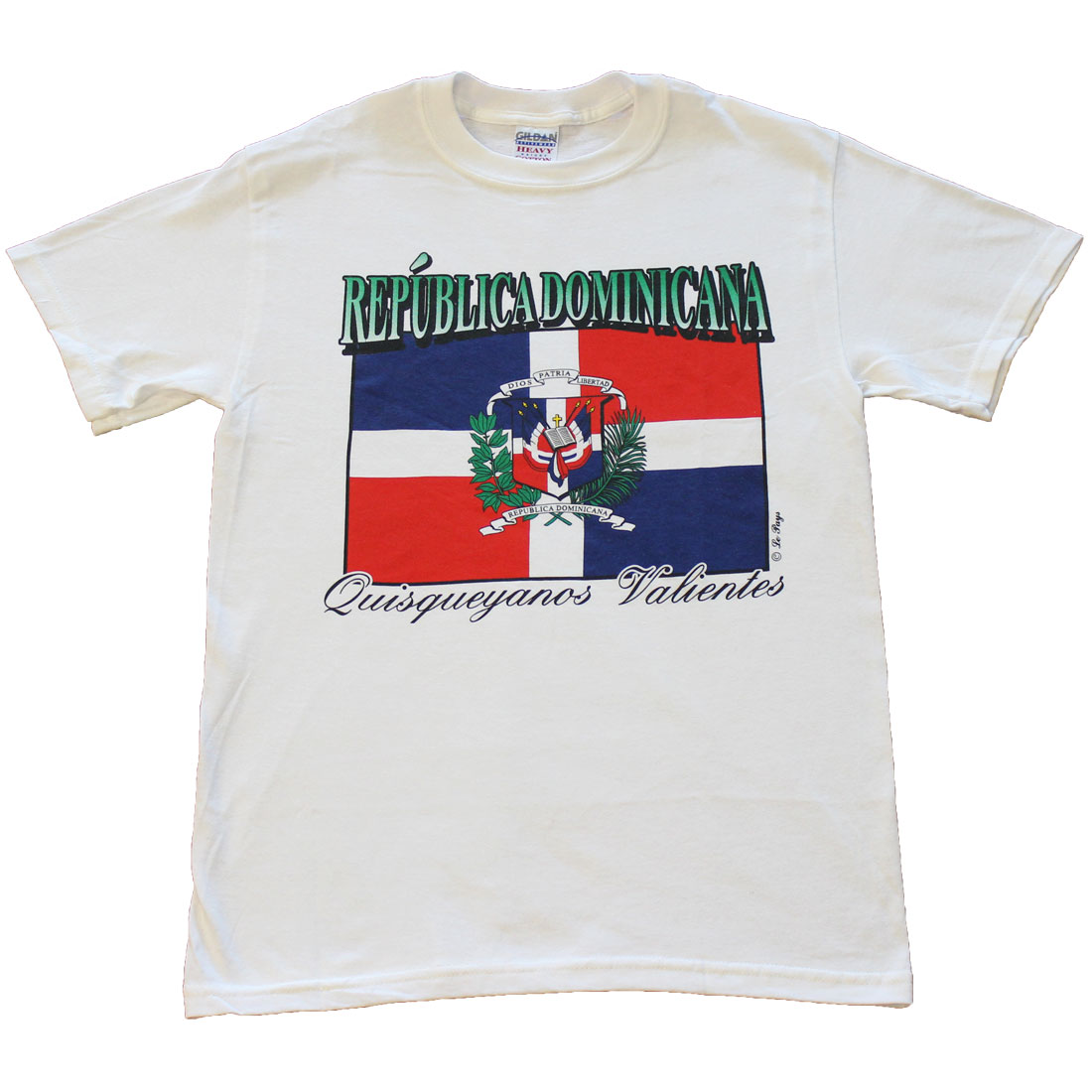 Buy Dominican Republic International TShirt Flagline