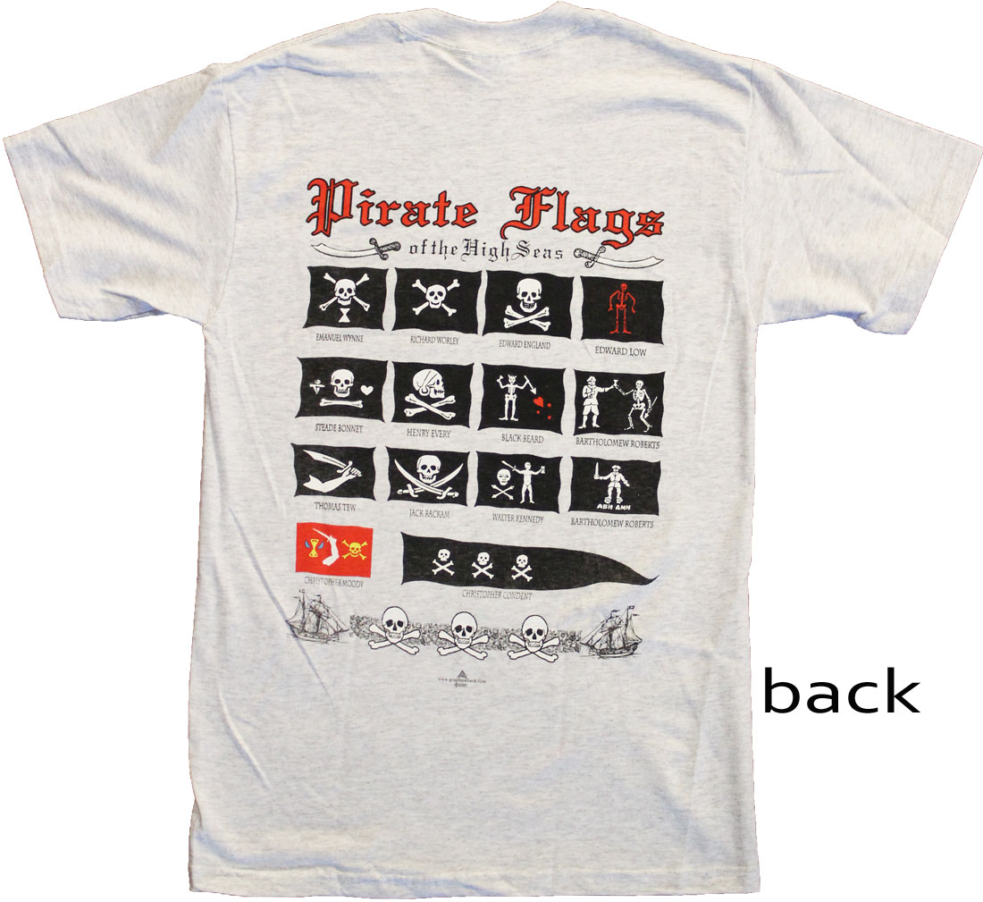 pirate flag t shirt