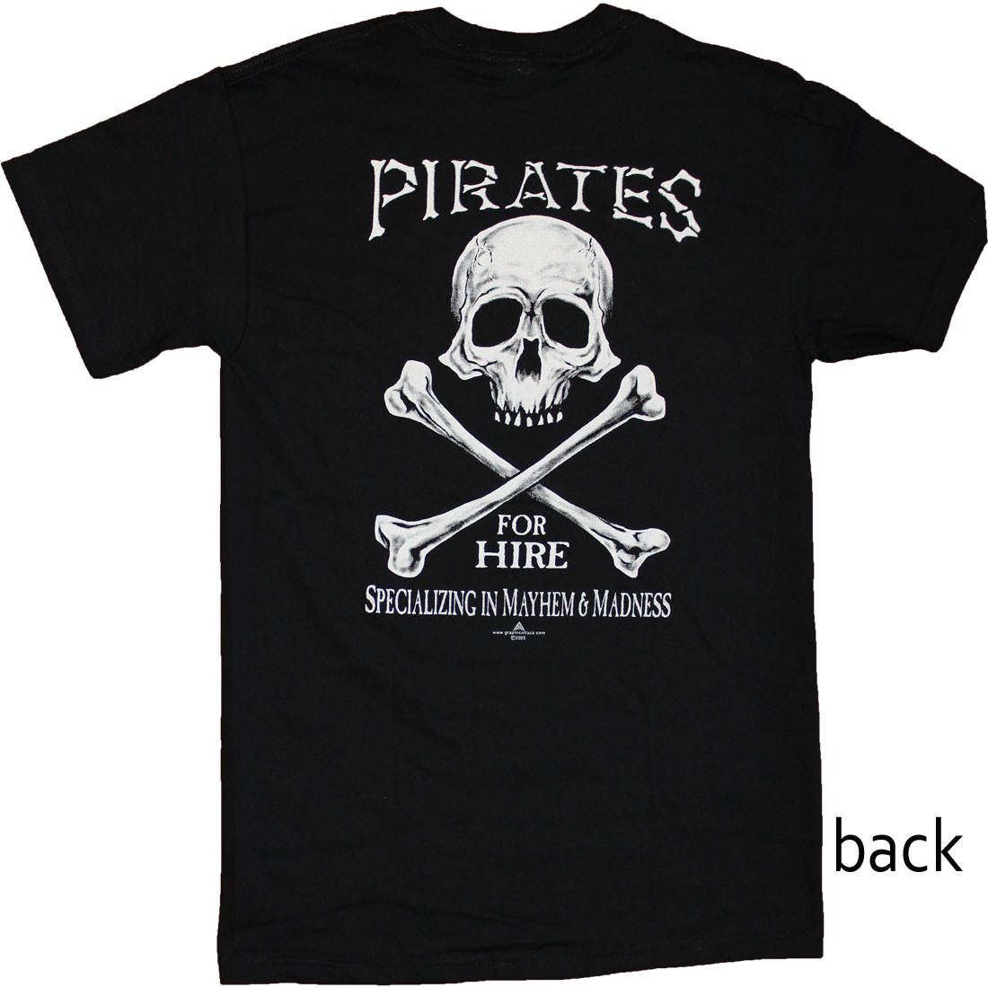 Buy Pirates for Hire Cotton T-Shirt | Flagline