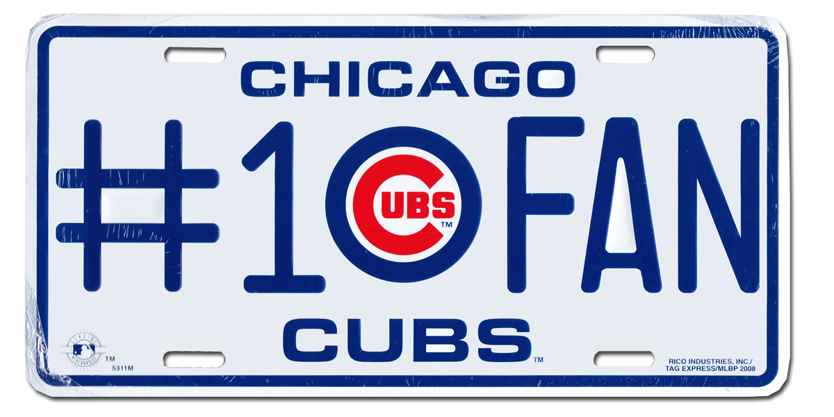 chicago license plate blank