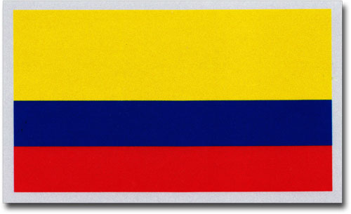 Buy Colombia Auto Decal Flagline