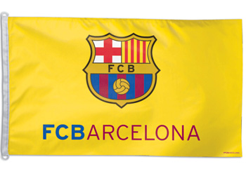 Buy FC Barcelona - 3'X5' Polyester Flag | Flagline