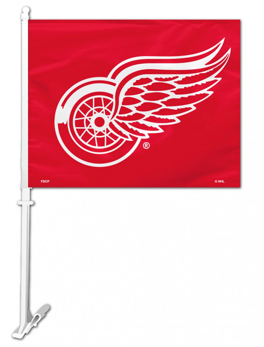 Buy Detroit Red Wings NHL Car Flag Flagline