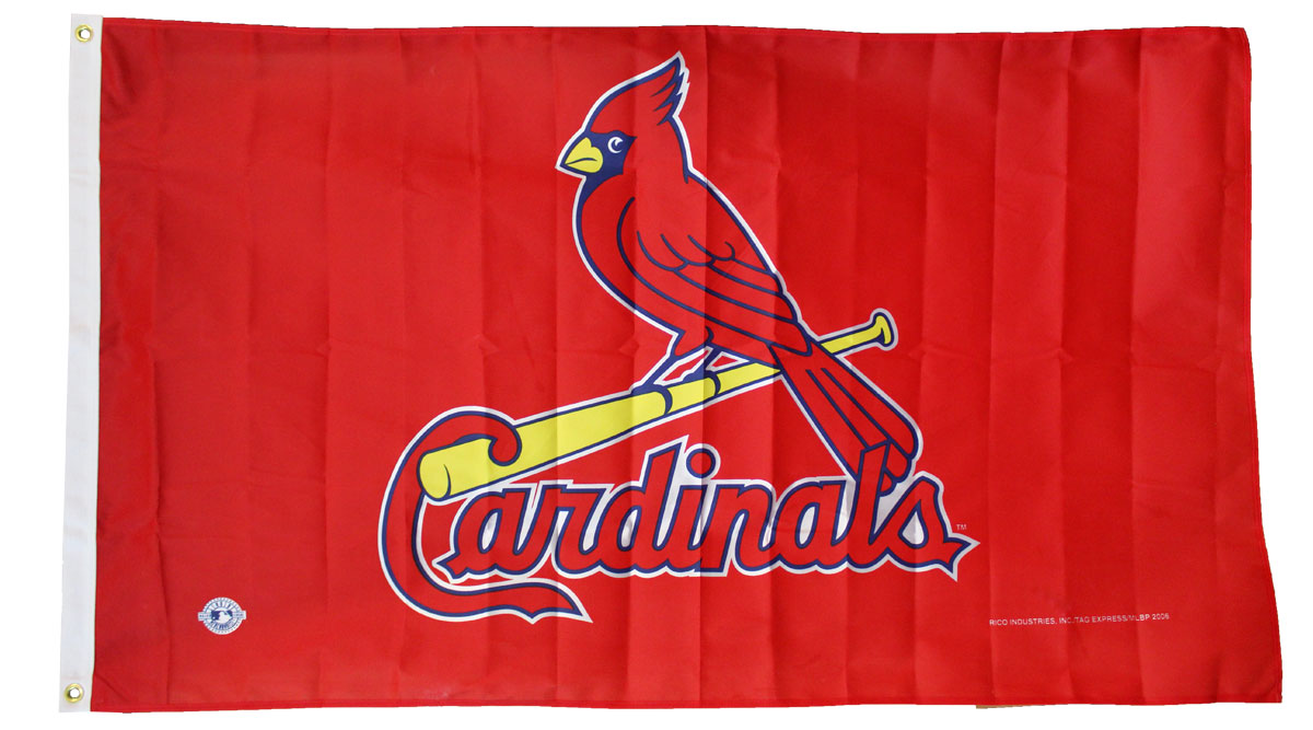 Buy St. Louis Cardinals - 3&#39;X5&#39; Polyester Flag | Flagline