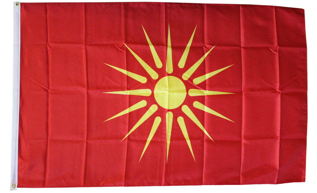 Buy North Macedonia, Republic of - 3'X5' Polyester Flag ...