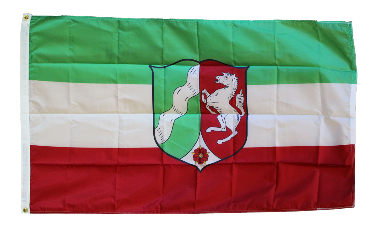 Buy North Rhine-Westphalia - 3'X5' Nylon Flag | Flagline
