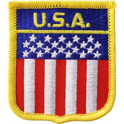 4x2.5 inch American Flag Patch USA Flag Patch US Flag Patch The