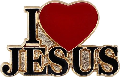 I Love Jesus {Enamel Pin} I Love Jesus {Enamel Pin}