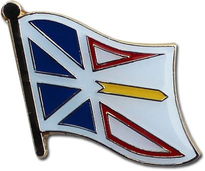 Canada Labrador Flag Lapel Pin Badge 