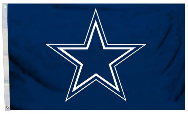 Buy Dallas Cowboys - 3' x 5' NFL Polyester Flag (Logo Design) | Flagline