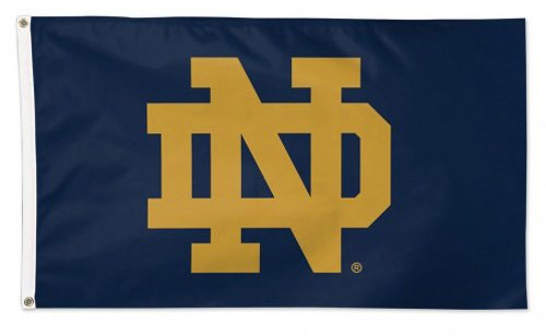 Buy Notre Dame - 3' x 5' NCAA Polyester Flag | Flagline