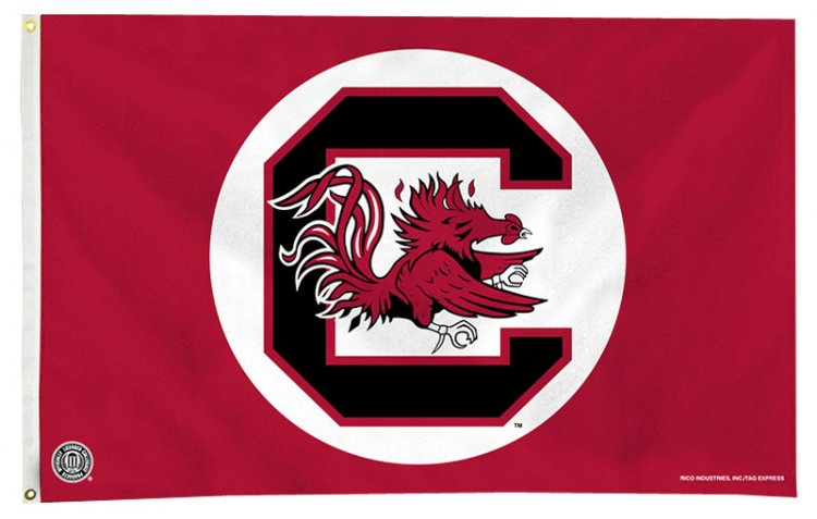 Buy University of South Carolina - 3' x 5' NCAA Polyester Flag | Flagline