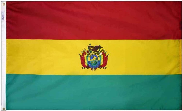Bolivia National Flag Flagline Bolivia National Flag Flagline