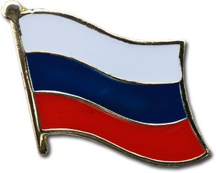 Flag Lapel Pin Badge Russia Tver 